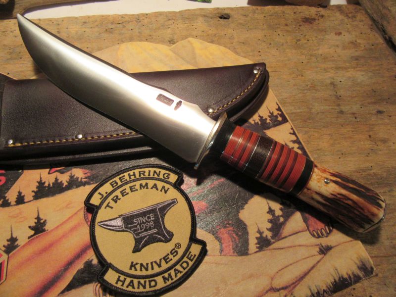 Order Only ! J. Behring Handmade W.Scagel Replica Cover knife ! –  treemanknives