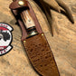 Treeman Alaskan Drop Point AEB-L Stainless Stag Bullfrog Sheath