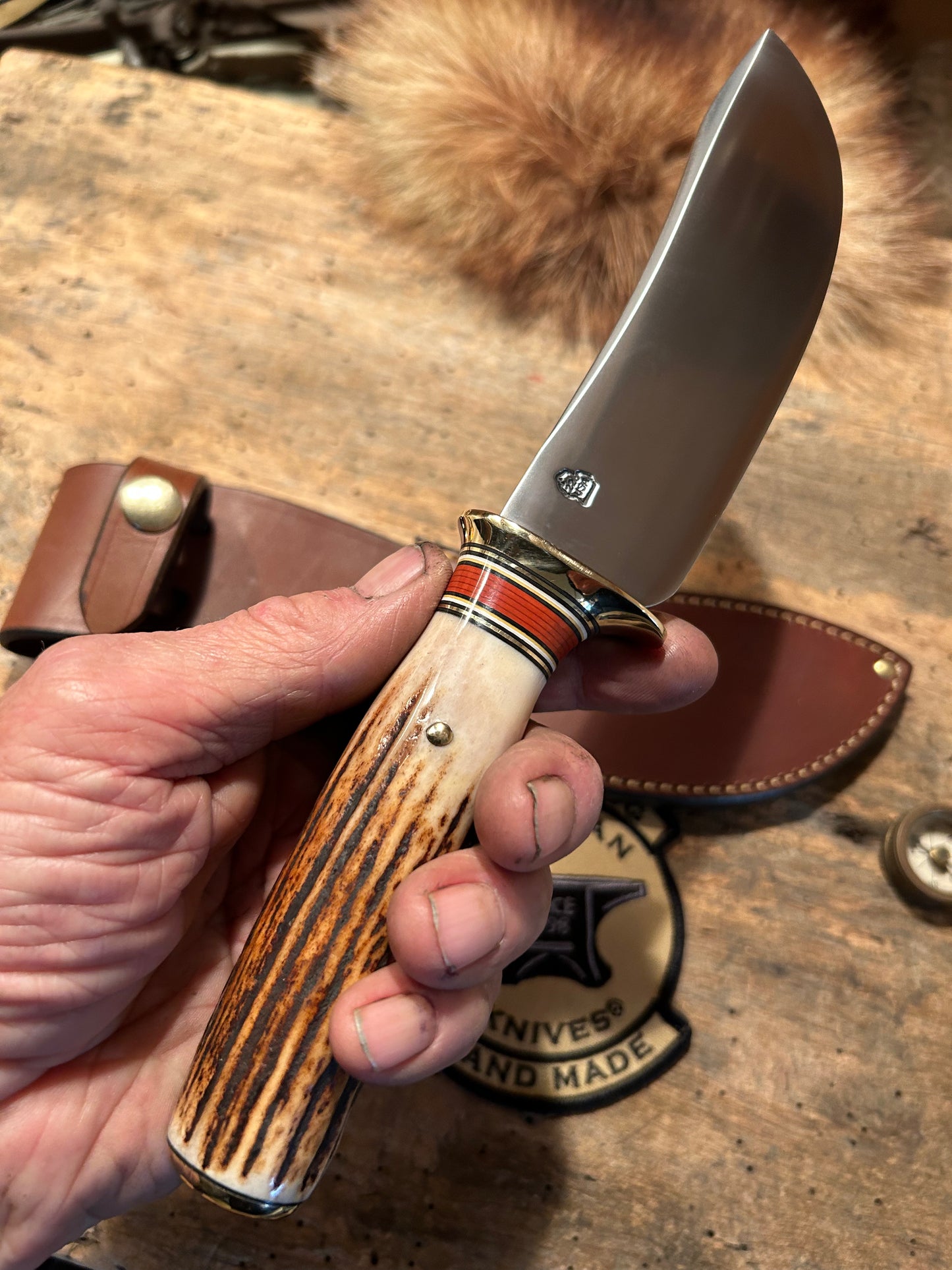 J. Behring Handmade Stag Semi Skinner